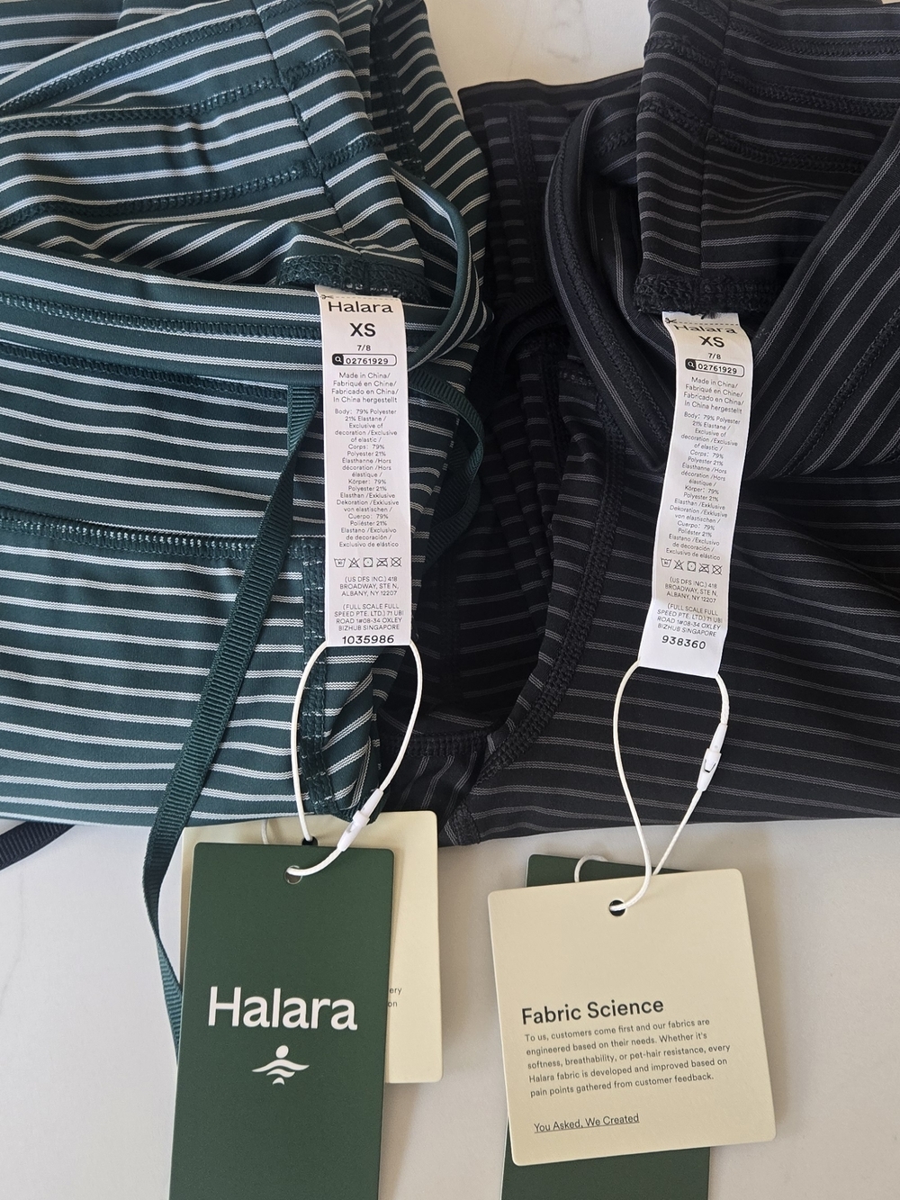 HALARA Striped Leggings - $25 Each - Picture 2 of 3